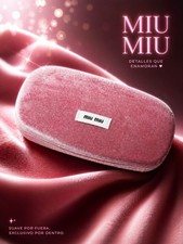MIU MIU VELVET SUNGLASSES HARD CASE