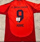 Harry Kane Bayern Munchen signed autograph 2024-25 Adidas Home Soccer Jersey coa