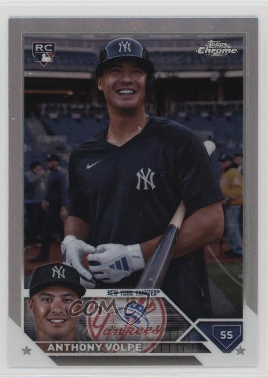 2023 Topps Chrome Update Image Variation SP Anthony Volpe #USC35 0n64