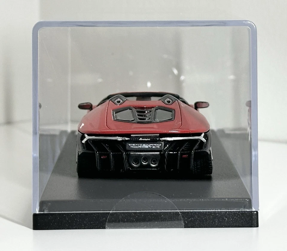 Looksmart 1:43 - Lamborghini Centenario Roadster 2016 (Rosso Mars) - LS465D - Image 2 of 4
