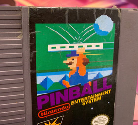 pinball nes cib non hangtab black box