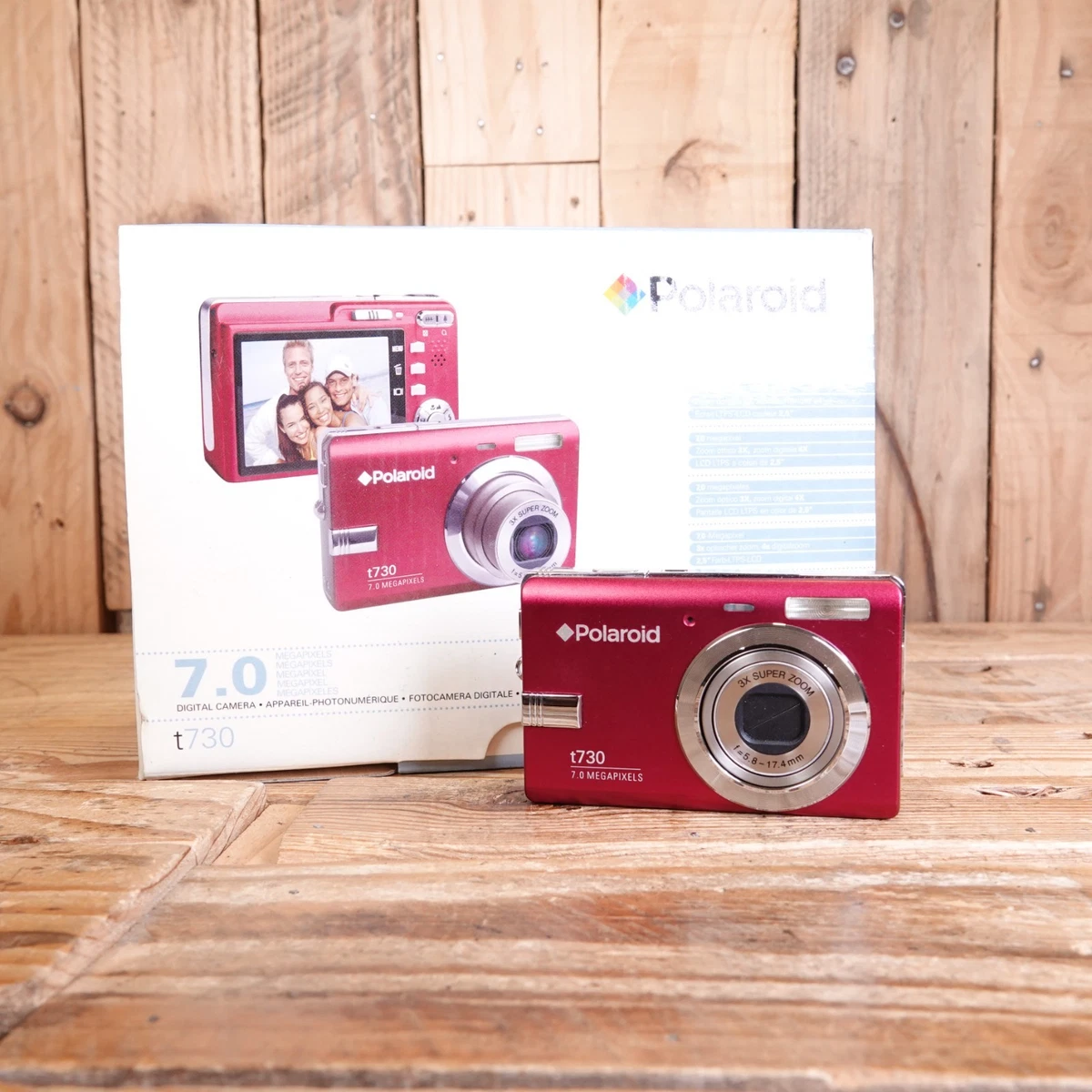 Polaroid Digital Cameras 7-7.9 MP Maximum Resolution for Sale