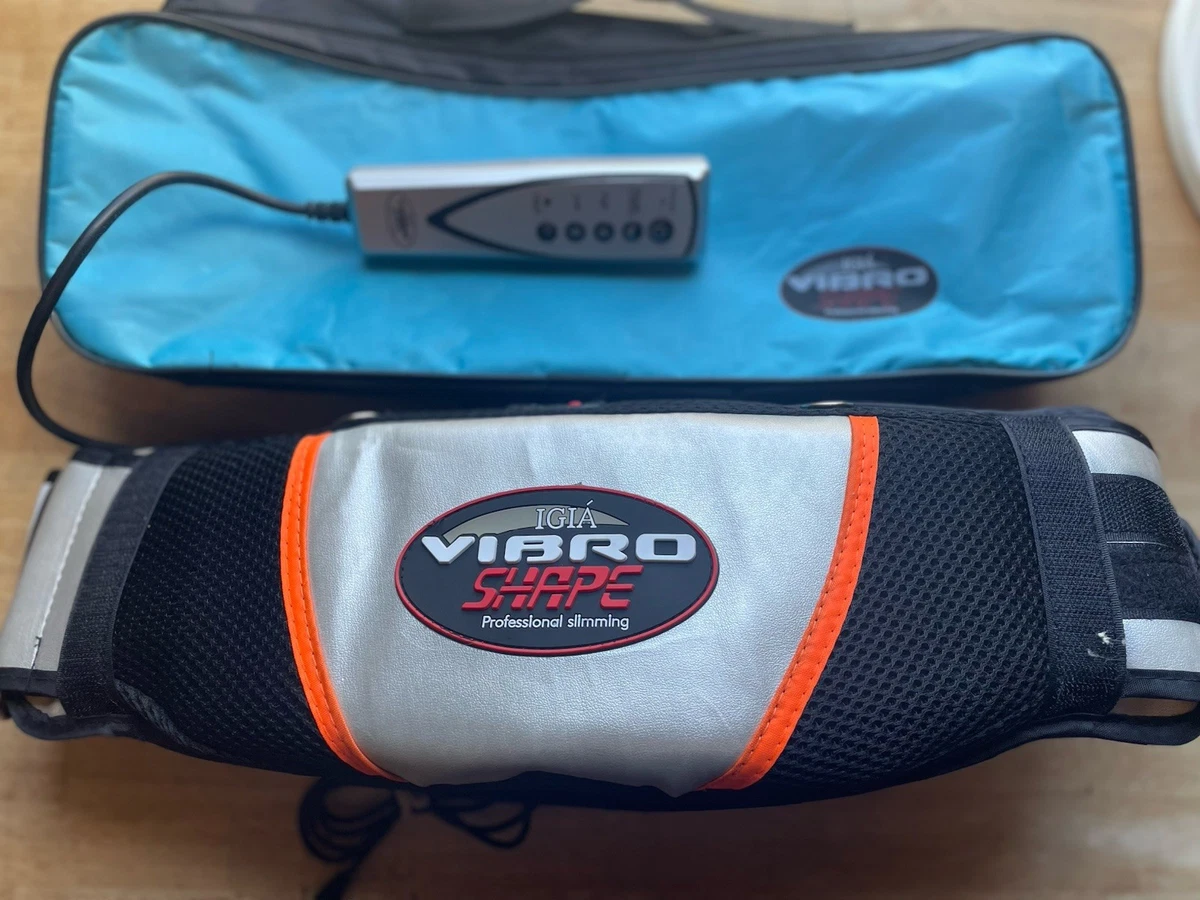 QMZDXH Addominale Massage Fascia Vibrante, Cintura Vibrante Dimagrante Addominale elettrica, elettrica Massaggio Belt Riscaldamento brucia Pancia per Donne e Uomini