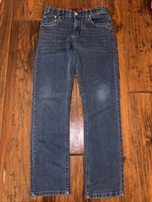 Levi's 511 Slim Fit Boys Jeans Adjustable Waist Medium Wash Denim 16