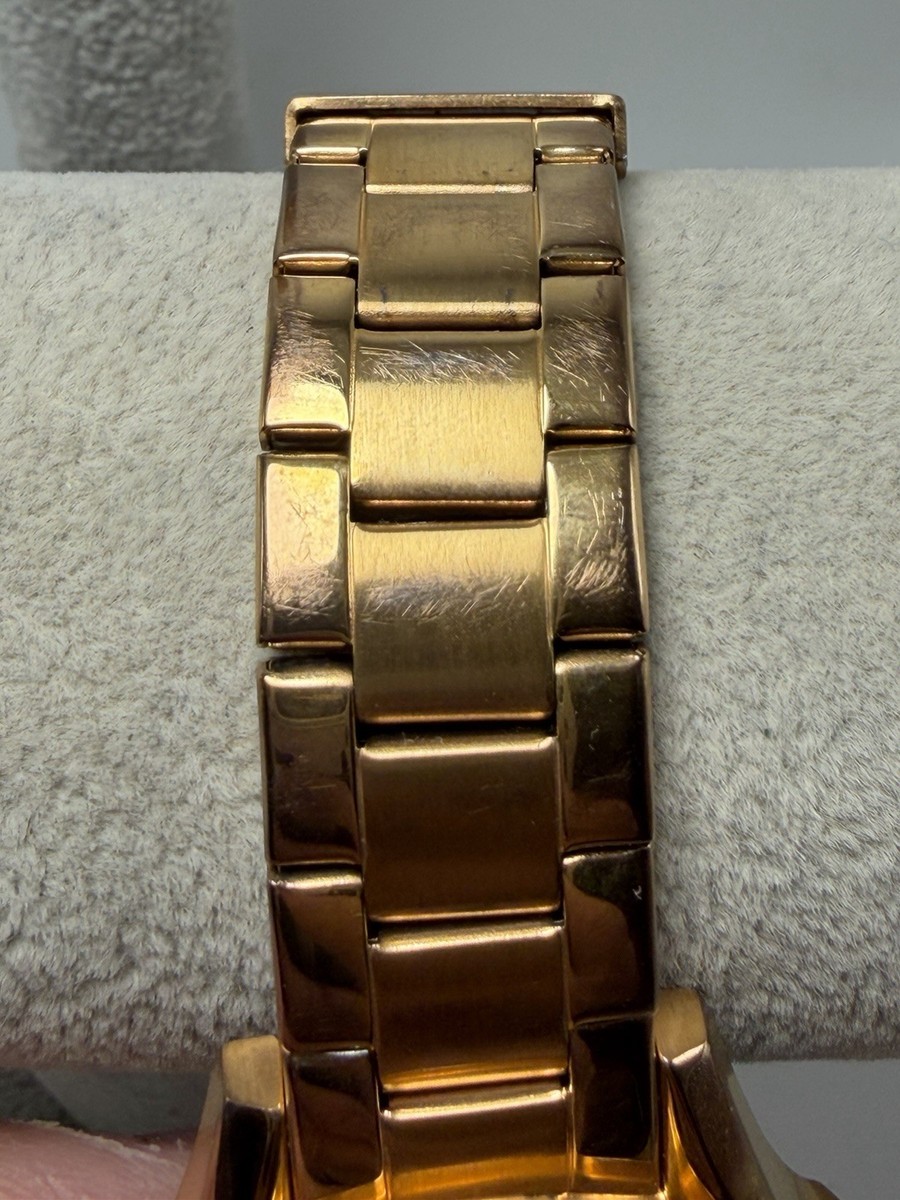 Fossil Pink Riley Rose Gold-tone Stainless Steel Bracelet  display picture 1