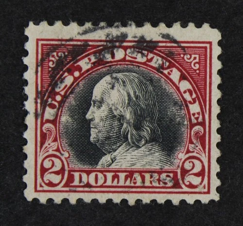 CKStamps: US Stamps Collection Scott#547 $2 Franklin Used