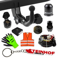 Anhängerkupplung starr für Skoda Roomster 5J+ESatz 7pol Kpl.