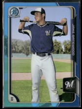 2015 Bowman Draft #104 Jake Gatewood Sky Blue /399
