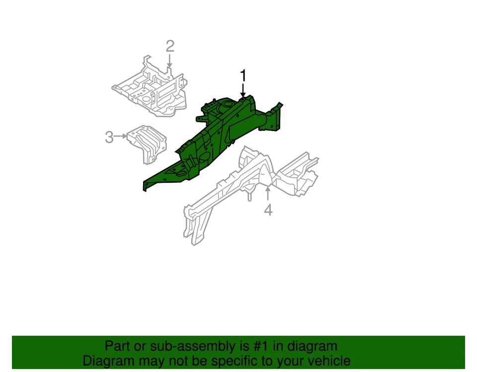 Panel Delantal Original GM 96443474 CANTIDAD 1 Foto 2 de 2
