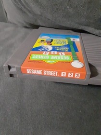 Sesame Street 123 (Nintendo Entertainment System, 1989) NES Cartridge Tested