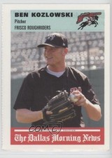 2003 Frisco Roughriders Team Issue Ben Kozlowski #18 0q3