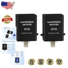 New 2pk Sub-Zero Refrigerator Air Filter 7042798 Activated Carbon Odor Scrubbing