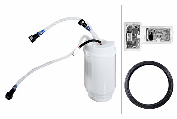 Schlingertopf, Kraftstoffpumpe FÜR VW - Hella 8TF 358 306-361-image