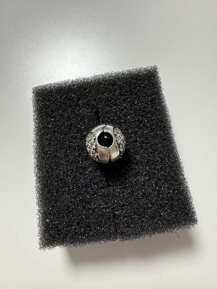 Pandora Clip Charm Love of my Life 925 Sterling Silber Zirkonia-Pavé 791053CZ - Bild 2 von 4