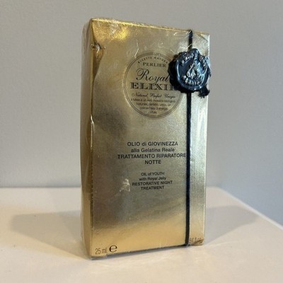 NIB Sealed Perlier Royal Elixir Oil of Youth 25 ml .84 oz Made in Italy Read