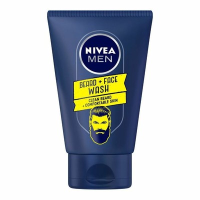 nivea men beard face wash