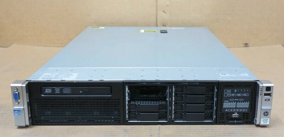 HP ProLiant DL380p G8 2x 8C E5-2665 2.4GHz 32GB DDR3 8x 2.5" Bay 2U Rack Server - Image 2 of 4