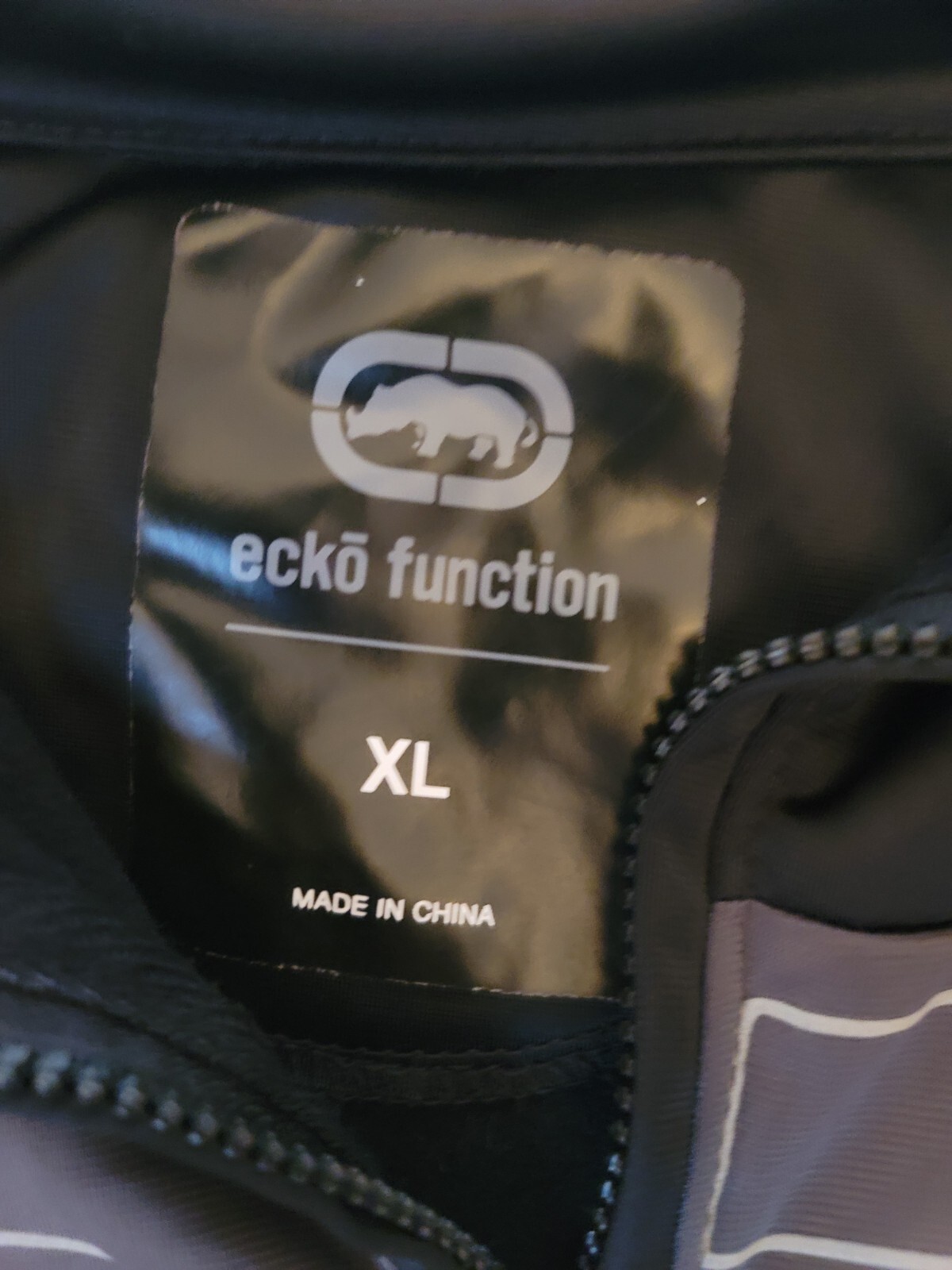 ECKO FUNCTION PERFORMANCE BLACK WARM UP JACKET SI… - image 2