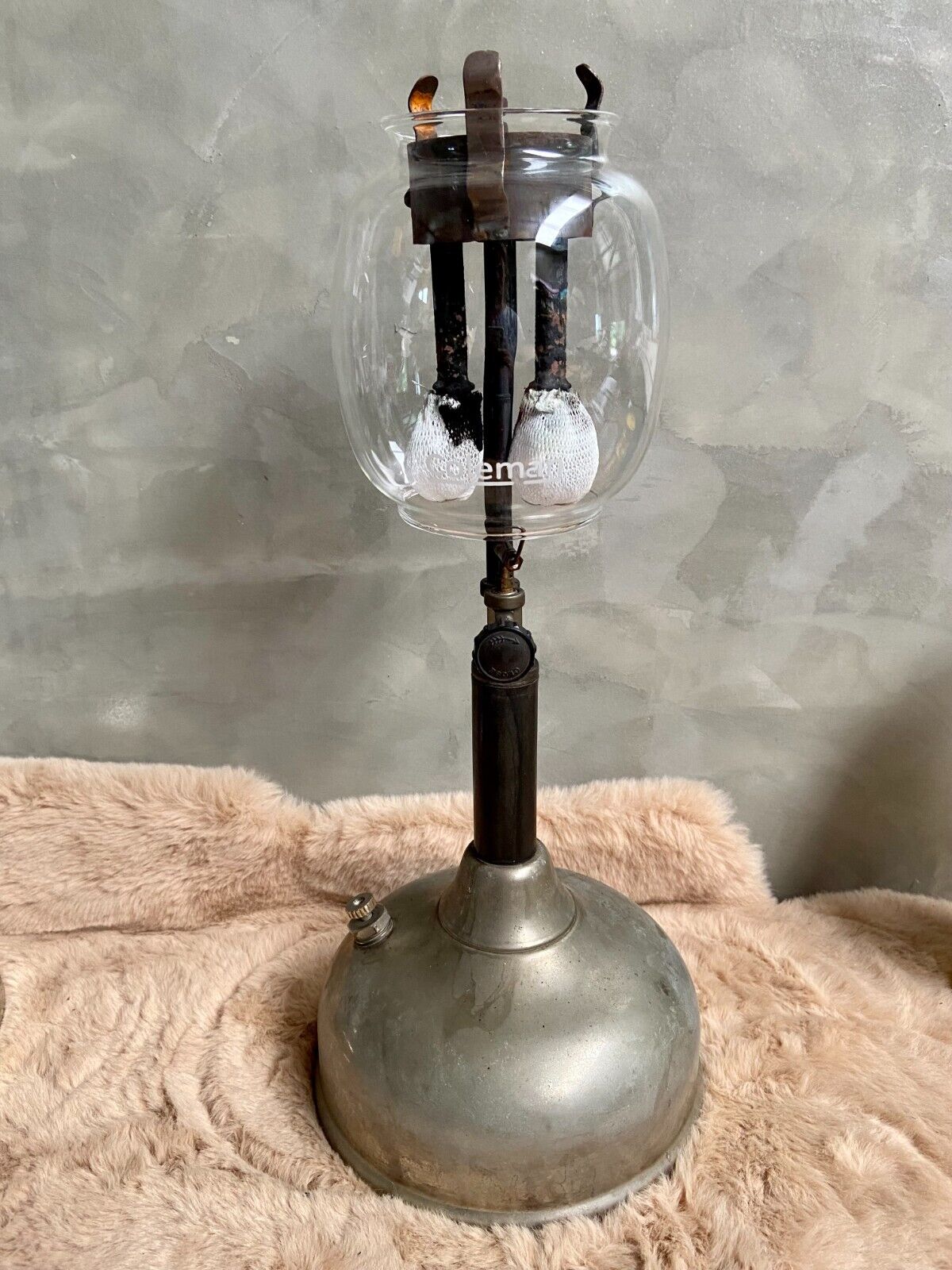 Globe Table lamp Coleman for Reproduction  Borosilicate Glass