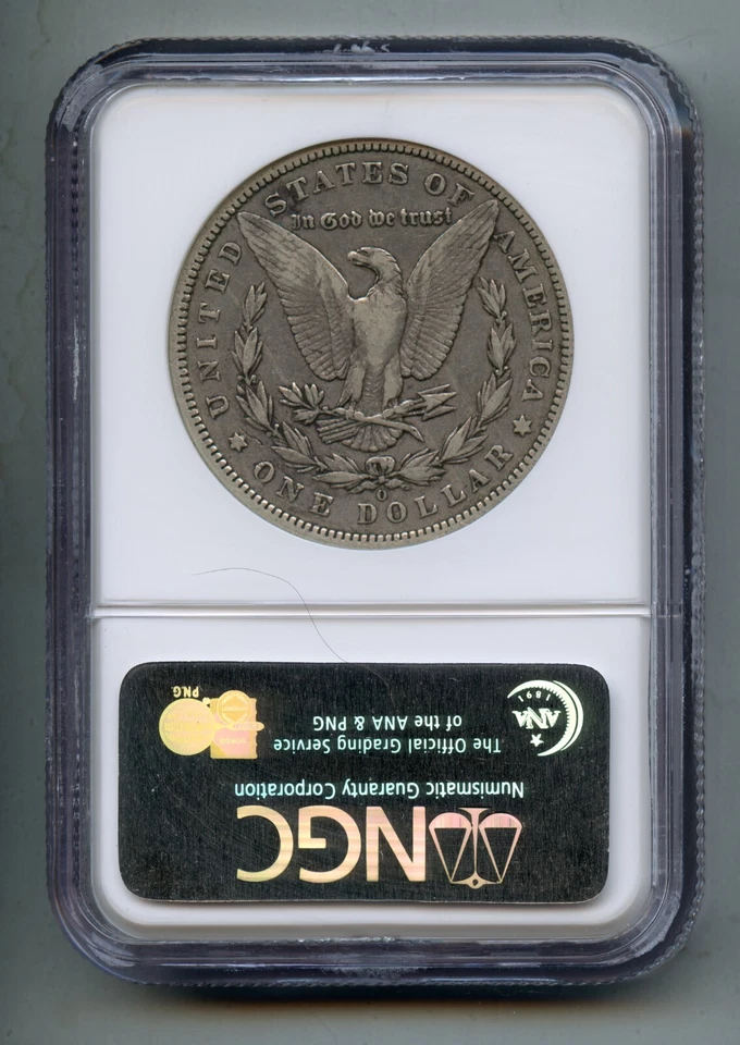 1895 O Morgan Silver Dollar NGC VF 30 - Image 2 of 4
