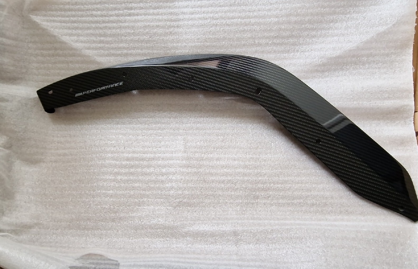 BMW Genuine M Performance Front Left Splitter Attachment Carbon 
