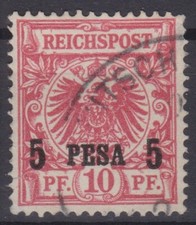 === Dt. Kolonie OSTAFRIKA Mi. 3 Ia gest., Kat. 110&euro; ===