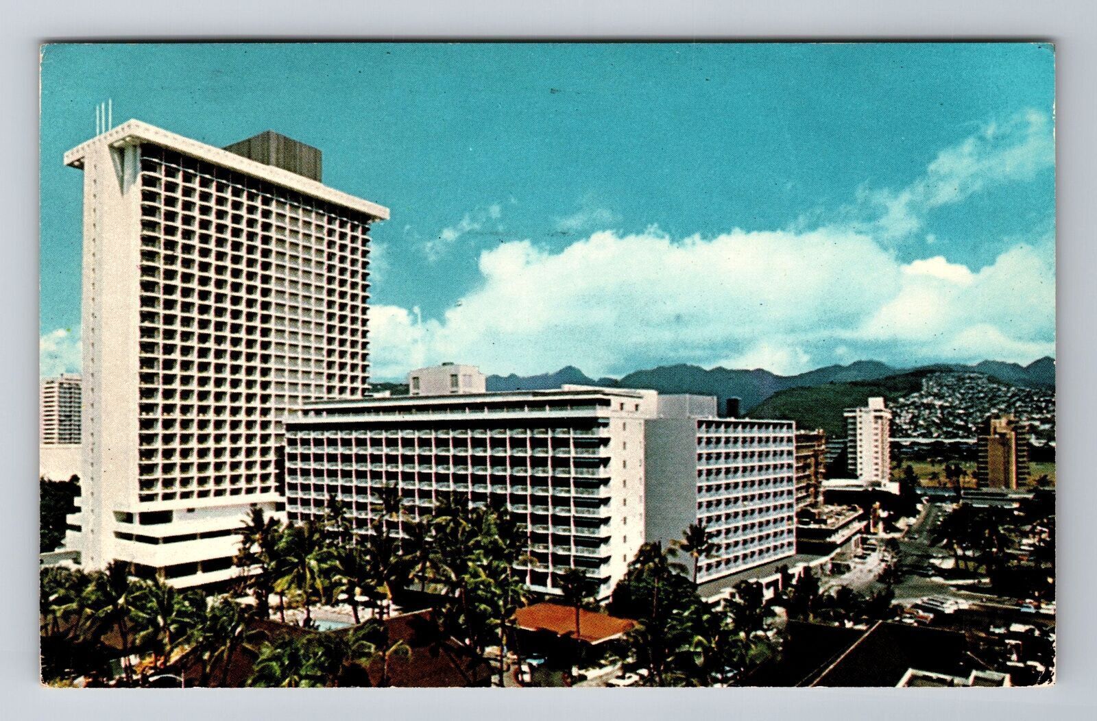 Waikiki HI-Hawaii, Princess Kaiulani Hotel Advertising, Vintage c1973 Postcard