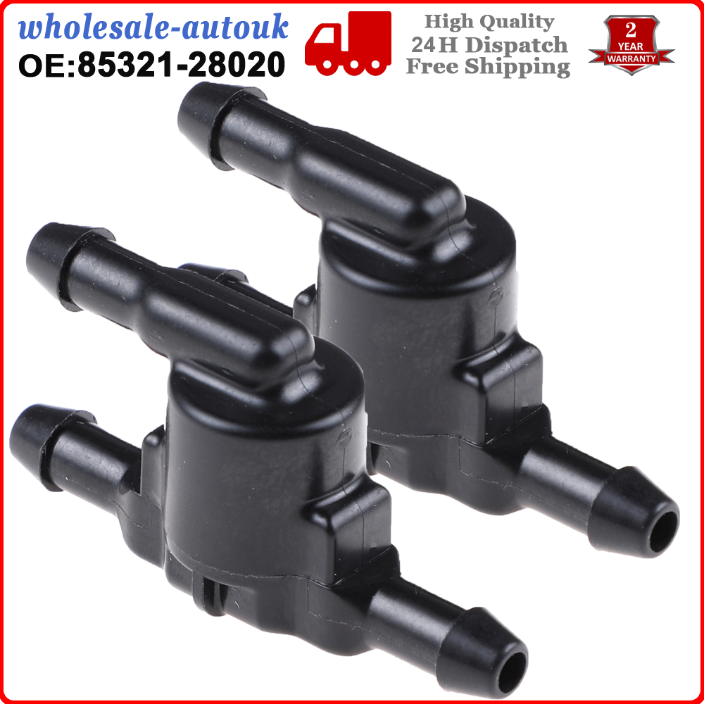 Windshield Wiper Washer Check Valve Non Return Hose For Toyota Hilux AN120 Avensis Camry Corolla Land Cruiser J150 85321-28020 - Foto 7