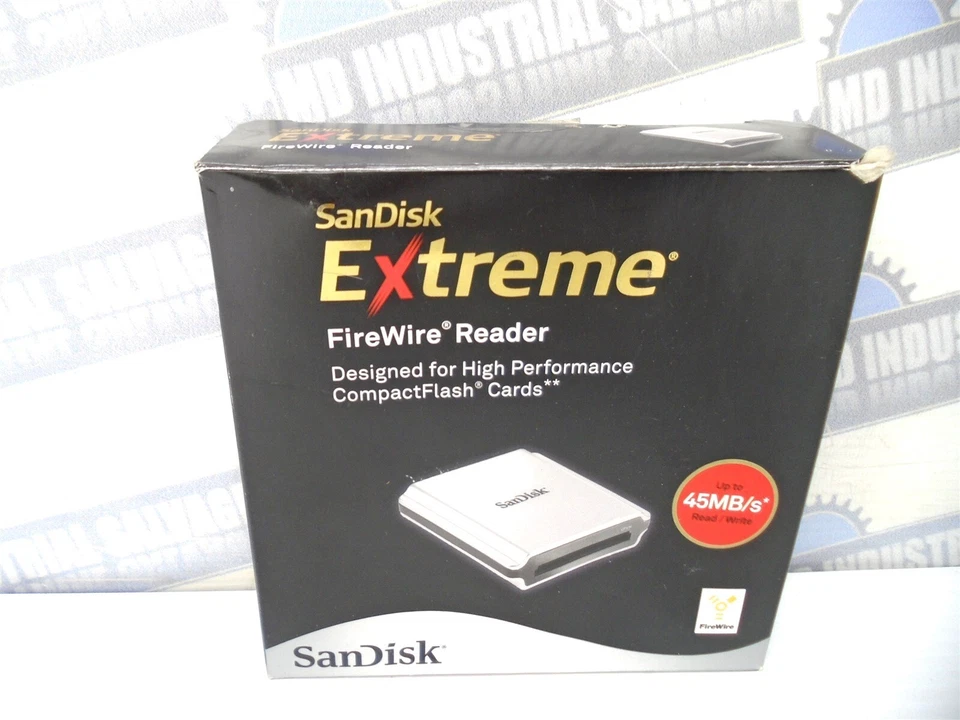 SANDISK - SDDRX4-CF-901 - EXTREME - Firewire CompactFlash READER - (NEW in BOX) - Image 2 of 4