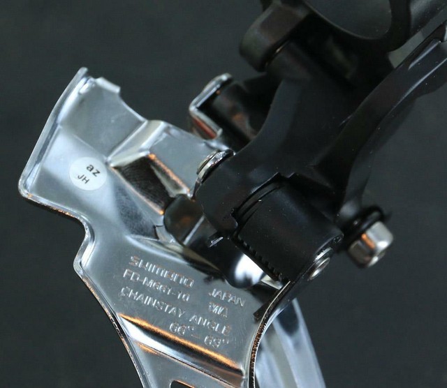 shimano slx front derailleur adjustment