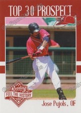 2017 Reading Fightin Phils Top 30 Prospects Jose Pujols RC Rookie Phillies