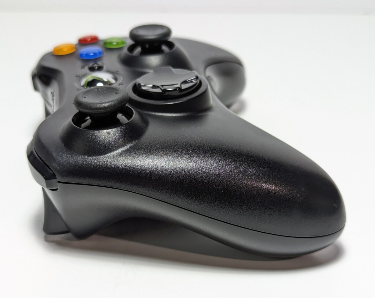 Genuine OEM Xbox 360 Wireless Controller Black - FULLY