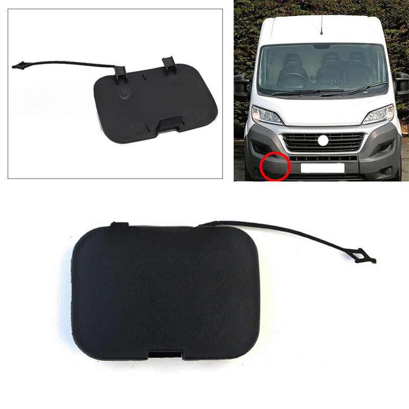 Bumper Towing Eye Hook Cover For Peugeot Boxer Citroen Relay Jumper