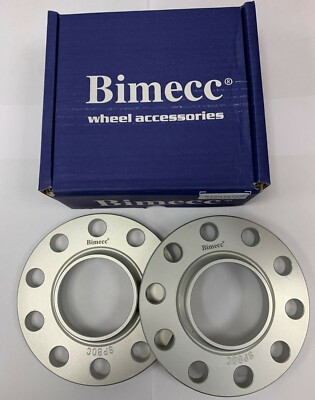 20 mm BIMECC SILBER NABE ZENTRISCH NUR DISTANZSCHEIBEN OHNE SCHRAUBEN 5 X 108 65,1 OP01