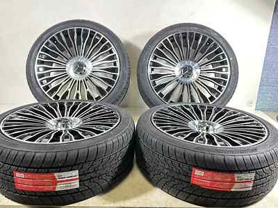 20x8.5 20x9.5 MERCEDES BENZ WHEELS RIMS TIRES E350 MAYBACH C350 S63 S550 S580