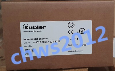 1 PCS NEW IN BOX Kubler encoder 8.5020.0064.1024.S222