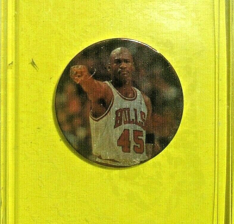 MICHAEL JORDAN   1995 MILK CAPS  Upper Deck   #S52   Chicago Bulls