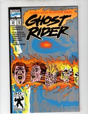 Marvel Comics Ghost Rider Volume 2 Book #25 VF+ with Pop-up Centerfold