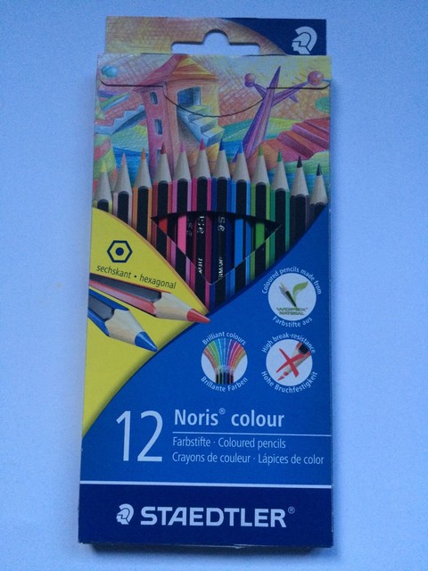 staedtler 185 c24 noris colour colouring pencil assorted colours