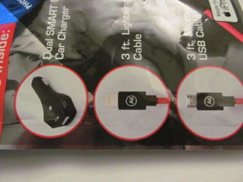 Kit Cell Phone USB Cables for Apple