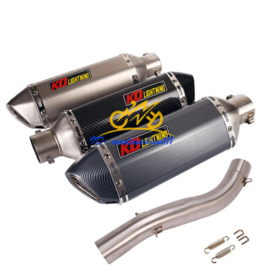 Motorcycle Exhaust System Muffler Tips Connect Tube for Ducati Scrambler 800 821
