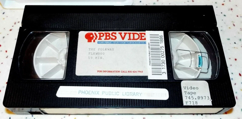 The Folkway 1976 Maryland Folk Culture VHS  Art Music Smith Island Fishing - Image 2 of 4