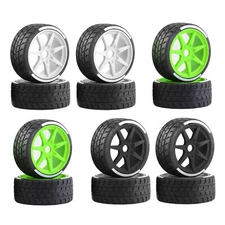 4pcs 53/107 42/100 Tire Tyre 17mm Wheel Hex for Arrma 1:7 Felony FSR Model GT RC