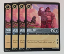 DECK BUILDER (x4)🔥INTO THE INKLANDS *YOU PICK* - Lorcana