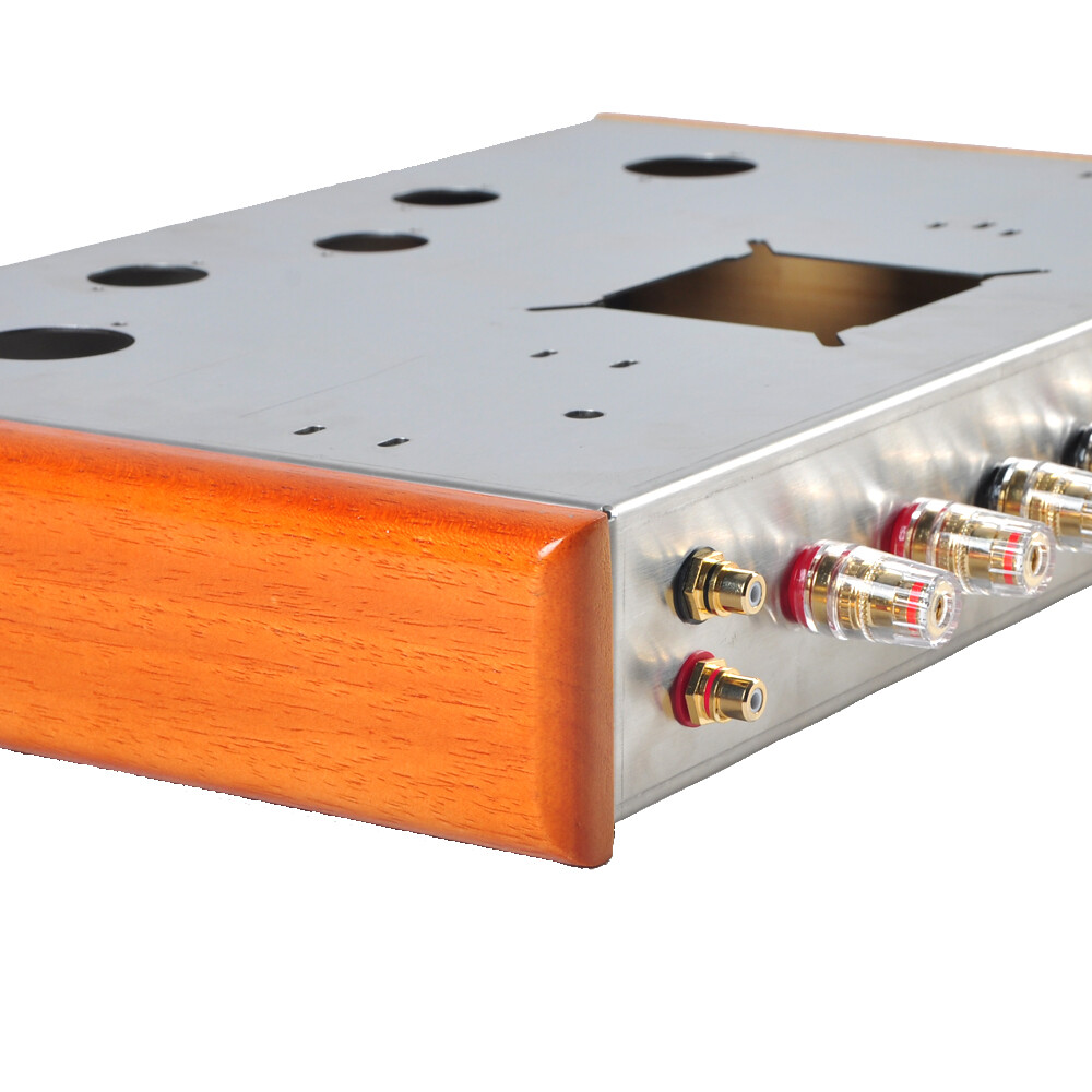 1pc 300B Tweed Deluxe Stainless Steel Chassis 2A3 300B KT88 Tube Amplifier DIY eBay