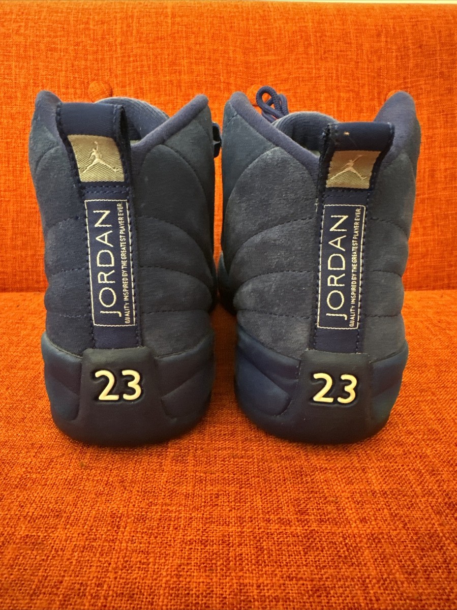NIKE AIR JORDAN 12 RETRO DEEP ROYAL BLUE SIZE 6.5Y (153265-400) | eBay