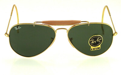 Ray-Ban Outdoorsman Gold l Green Classic G-15 RB3030 L0216 58mm