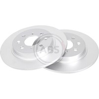 A.B.S. 2X Bremsscheibe Hinten 260 Voll FüR Honda Insight Ze_ Jazz III GE