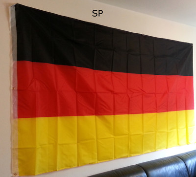 Deutschland Flagge 150 x 250 cm XXL Fahne sehr groß EM WM Olympia SP