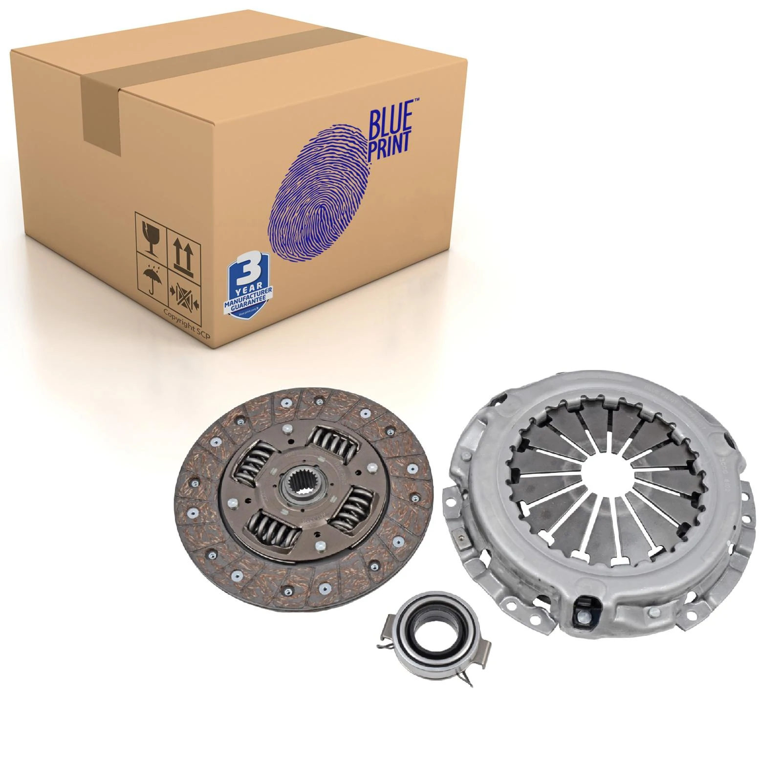 BLUE PRINT ADT330260 Clutch Kit With Release Bearing Fits Toyota Yaris/Vitz - Image 7